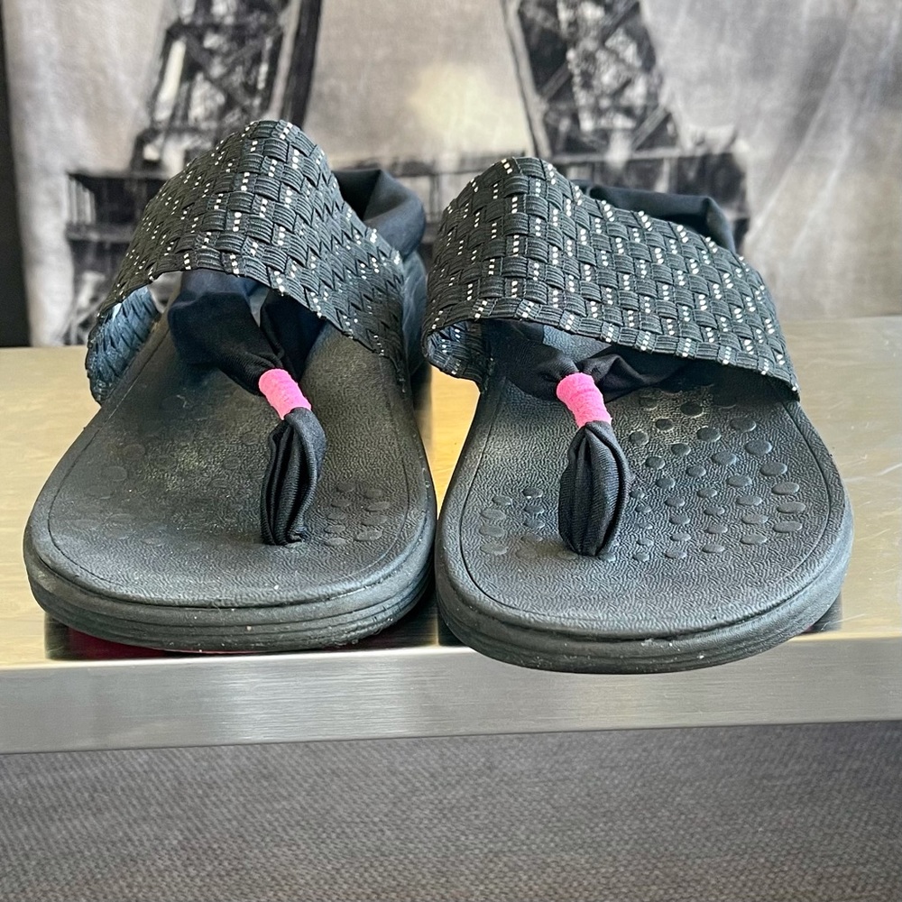 Vionic Serene Tia Orthotic Sandal Back Strap Flip
